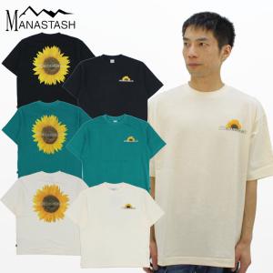 マナスタッシュ MANASTASH メンズ HEMP TEE SUN ショートスリーブ Tシャツ 半袖 ロンT カットソー 男性用｜neo