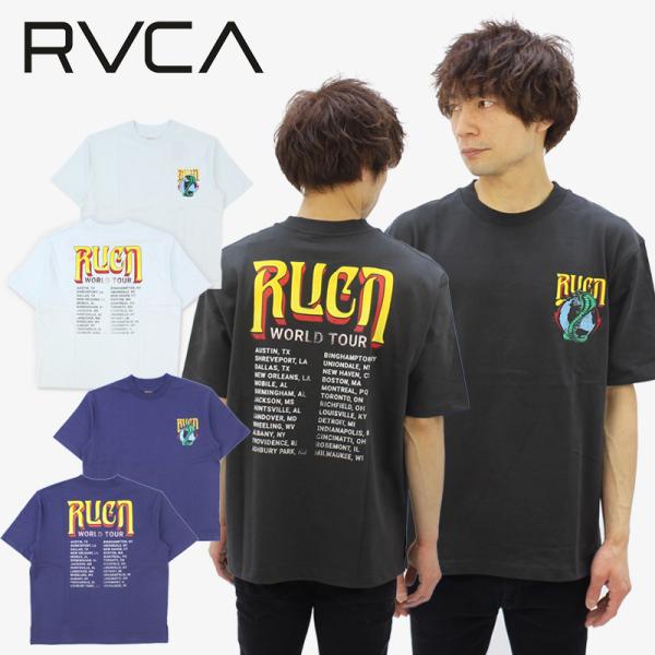 ルーカ RVCA  COBRA TOUR ST TEEメンズ 半袖Tシャツ  カットソー bc041...