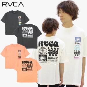 ルーカ RVCA  VIBRATIONS TEEメンズ 半袖Tシャツ /カットソー bc041-284  男性用｜neo