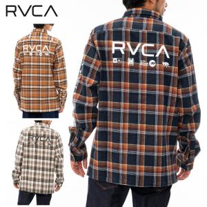 RVCA（ルーカ） RVCA RVCA メンズ RVCA SHIRT メンズ 長袖 ロング