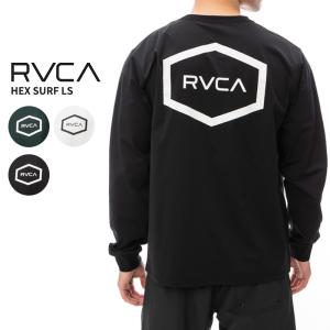 RVCA（ルーカ） ルカ ラッシュガード ヘックス サーフ ロングスリーブ