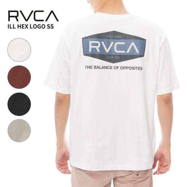 ルーカ RVCA メンズ 半袖Tシャツ Tシャツ RVCA  ILL HEX LOGO SS Tシャ...