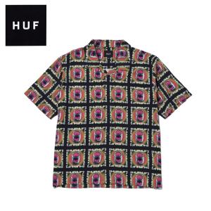 HUF 【並行輸入】ハフ HAMPTONS S RESORT SHIRT 半袖シャツ 花柄