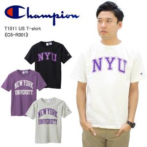 チャンピオン Champion T1011 ティーテンイレブン  US Tシャツ  MADE IN USA チャンピオン C5-R301 メンズ 半袖Tシャツ[AA]