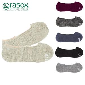 ラソックス rasox  クールメランジ・カバー 大人用靴下 [AA-2]｜neo