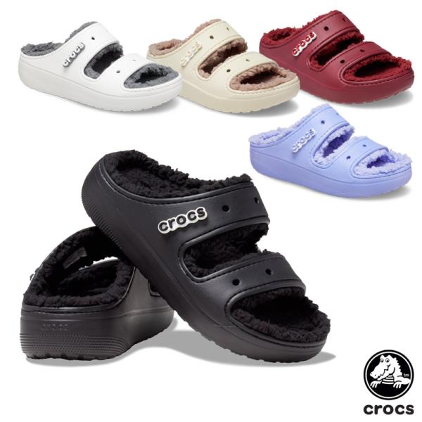 クロックス CROCS クラシック コージー サンダル classic cozzzy sandal ...