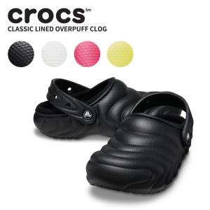 crocs（クロックス） crocs OVERPUFF SHORTY BLACK/BLACK 210668-060