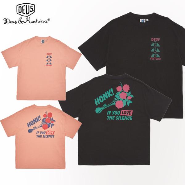 【並行輸入】デウスエクスマキナ Deus EX Machina 半袖Tシャツ POSY TEE メン...