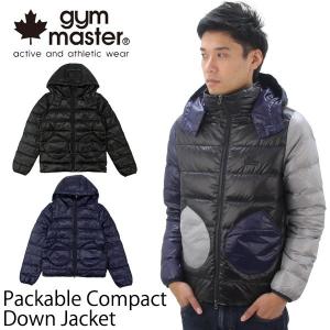 ジムマスター (gym master) パッカブル コンパクト ダウン ジャケット 【男性用】
