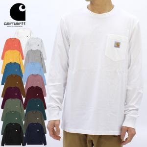 カーハート ダブリューアイピー Carhartt WIP  L/S POCKET T-SHIRT  i022094   メンズ 長袖 Tシャツ/ロンT/カットソー[AA]｜neo