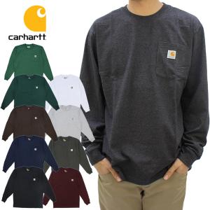 カーハート (Carhartt) WORKWEAR L/S POCKET T-SHIRT(K126/TK126)  メンズ 長袖 Tシャツ/ワークウェア/カットソー/US企画 [AA-3]｜neo