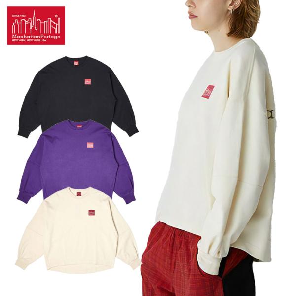 マンハッタン ポーテージ Manhattan Portage Long Wide Sleeve Pu...