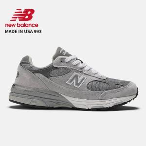 ニューバランス メンズ スニーカー New Balance Made in USA 993 Grey メッシュ スエード ランニングシューズ NB-MR993GL
