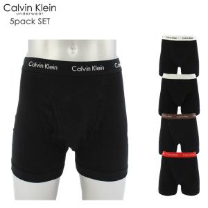 カルバンクライン Calvin Klein 5枚組 コットン クラシック ボクサーブリーフ ボクサーパンツ 5枚セット アンダーウェア メンズ 男性下着｜Neo Globe Yahoo!店