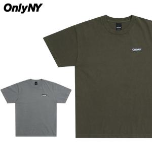 オンリー ニューヨーク Only Ny Block Logo T-Shirt 半袖 Tシャツ トップス カットソー 男性用 メンズ [AA]