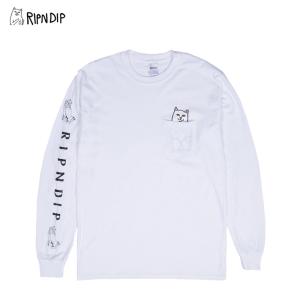 RIPNDIP リップンディップ ロンT 長袖Tシャツ メンズ タイダイ