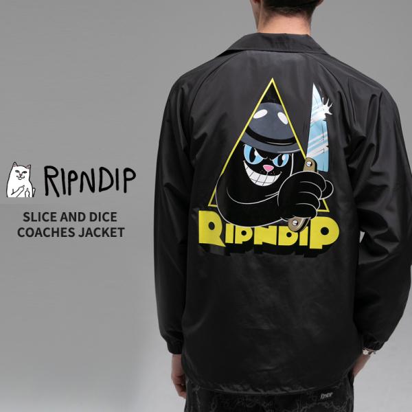 【並行輸入】リップンディップ RIPNDIP SLICEND DICE COACHES JACKET...