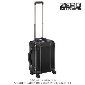 ゼロハリバートン ZERO HALLIBURTON  ジオ アルミニウム 3.0 SPINNER CARRY-ON ZRG2519-BK/94251-01 /キャリーケース/スーツケース/[GG]｜neo