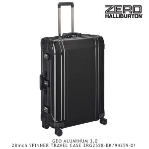 ゼロハリバートン ZERO HALLIBURTON  ジオ アルミニウム 3.0 28inch SPINNER TRAVEL CASE ZRG2528-BK/94259-01 /キャリーケース/スーツケース/[GG]｜neo