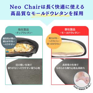 オフィスチェア 省スペース メッシュ デスクチ...の詳細画像2
