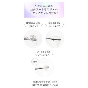 ネコジェル 3Dクレイジェル 粘土ジェル リン...の詳細画像1