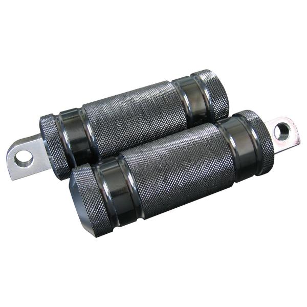 アルミ４リブフットペグ　ラージ　ブラック