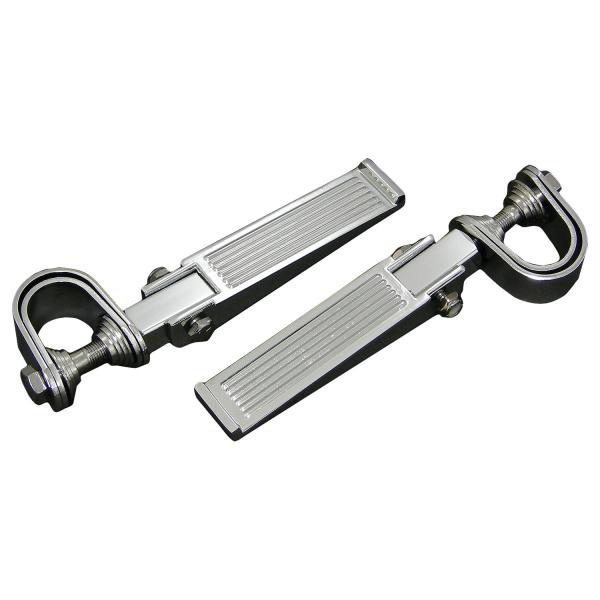 フィンタイプフットペグ　クランプ付き