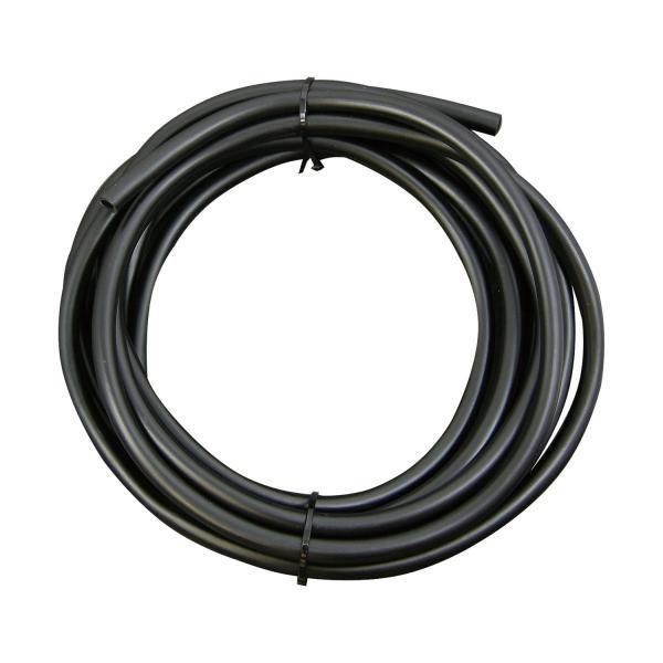 １／４ｉｎ　耐圧ラバーホース　ブラック　１０ｃｍ