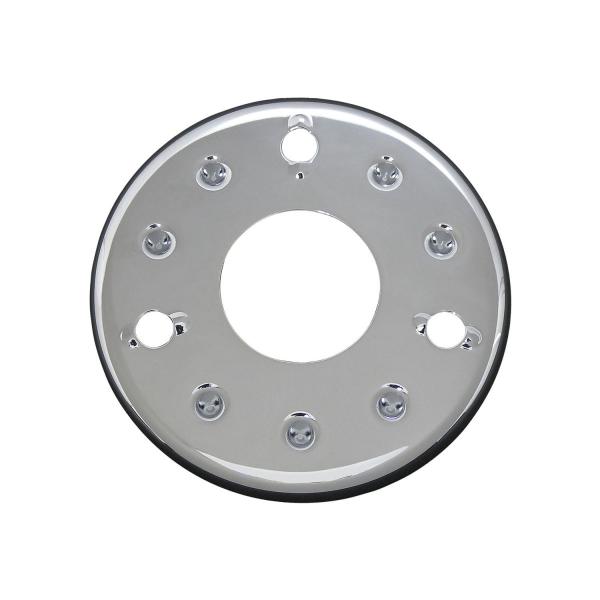 クラッチプレッシャープレート　３スタッド用クローム