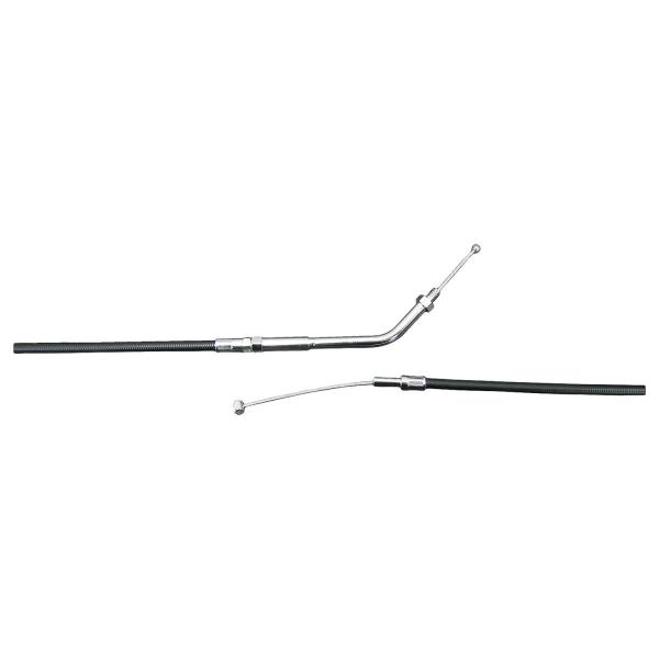 ３７ｉｎ　スロットルケーブル　４５°　ブラック　−８９ｙＢＴ　−８５ｙＸＬ用