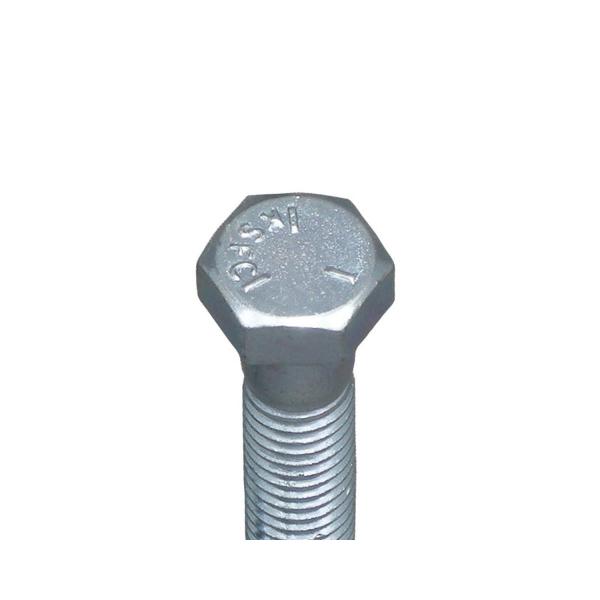 ヘックスボルト　１／２−１３×３ｉｎ　ユニクローム