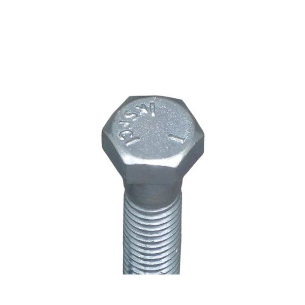 ヘックスボルト　１／２−２０×１−３／４ｉｎ　ユニクローム