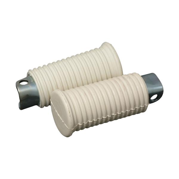 ＯＥＭタイプ　メス型フットペグ　ラージ　ホワイト