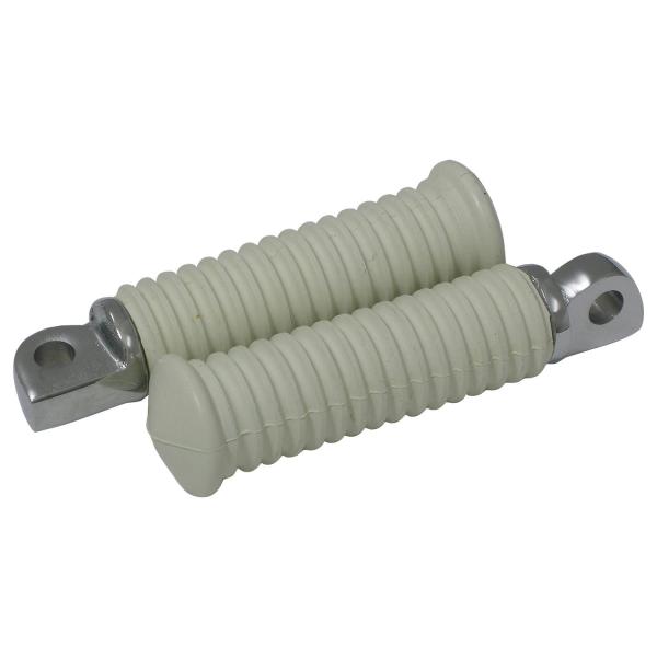 ＯＥＭタイプ　ラバーフットペグ　スモール　ホワイト