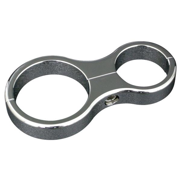 ３５ｍｍフォーク用　４８ｍｍメータークランプ　クローム