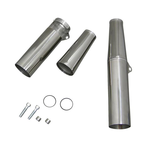 モーターロック　フロントフォークカバー　９５−０３ｙＸＬ　ポリッシュ