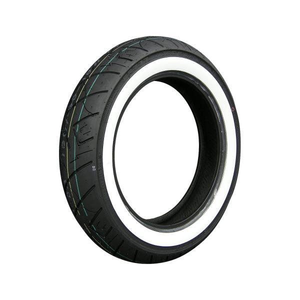 シンコー　ＳＲ７７７　ホワイトウォール　１３０／９０Ｂ１６　７３Ｈ　フロント