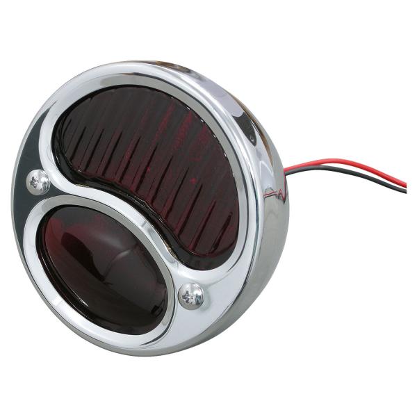 デュアルレンズテールライト　クローム