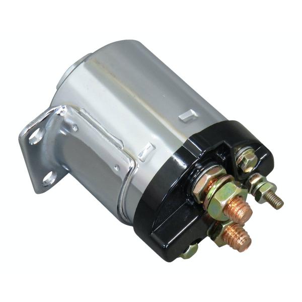 アクセル　スターターソレノイド　７１４６９−６５Ｂ　クローム