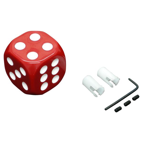 ダイスシフトノブ　レッド