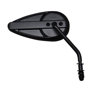 ステムタイプ　ティアドロップミラー　ブラック　右　ｔｙｐｅ２