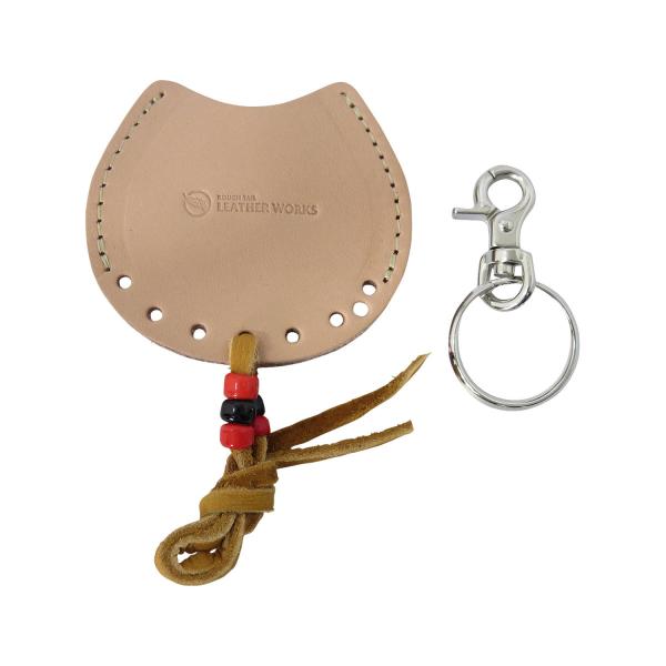 ラフテール　本革キーフォブカバー　ナチュラル