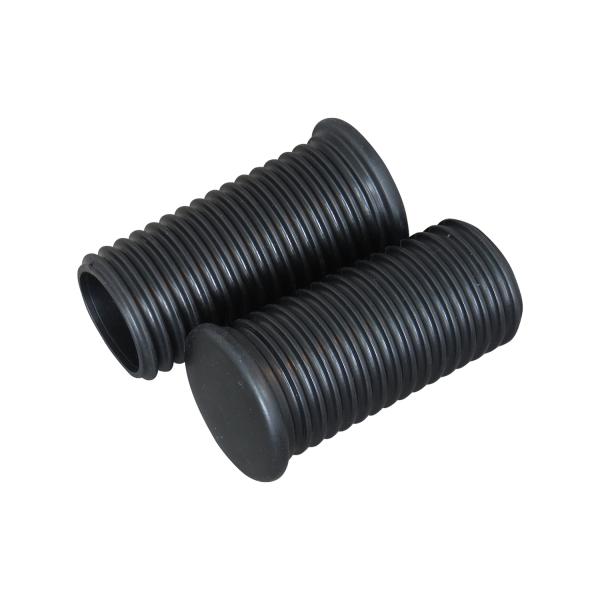 ＯＥＭタイプ　メス型フットペグ　ラージ用リプレイスラバー　ブラック