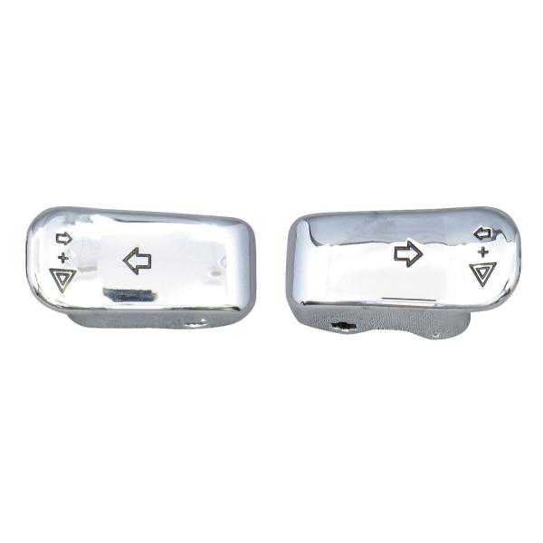 ターンシグナルエクステンションキャップ　９６ｙ−　クローム