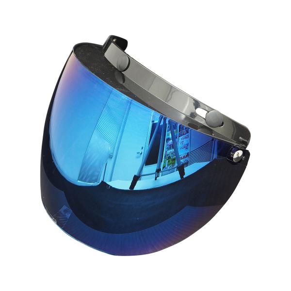ＥＣＨＯ　汎用フリップアップシールド　ブルーミラー