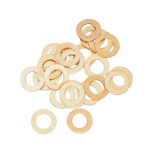 ワッシャー　１／４　Ｘ　７／１６　Ｘ　１／３２”　カッパー　６２１８Ｗ