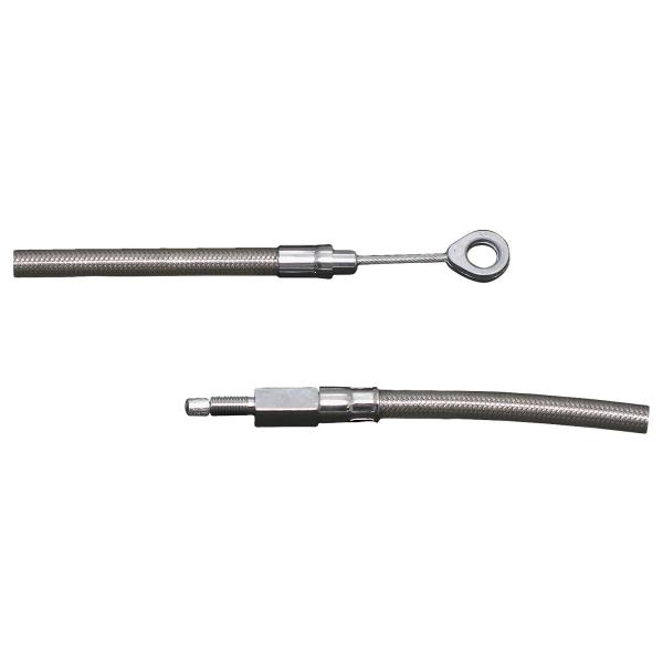 ７８ｉｎ　クラッチケーブル　ステンメッシュ　６速　ＢＴ用