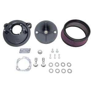 S＆S 170-0440C ブラック ミニティアドロップ ステルスエアクリーナー