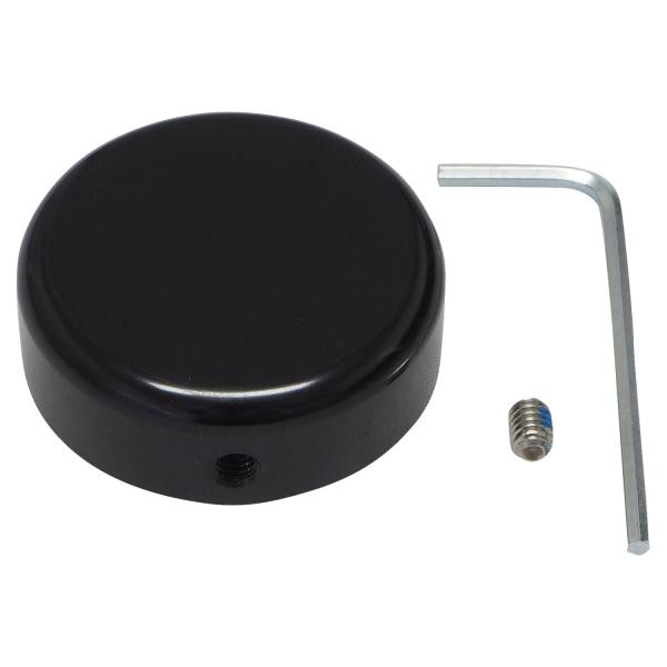 ３９ｍｍフォーク用ステムナットカバー　ブラック