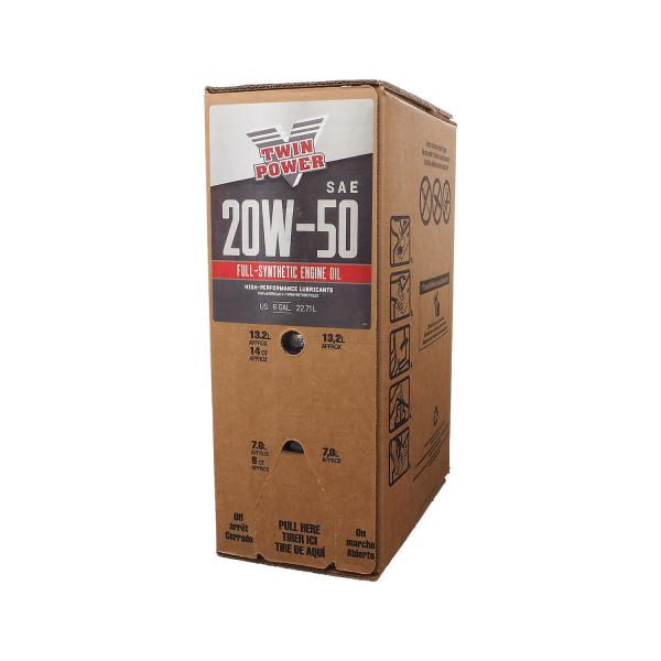 ツインパワー　ＳＹＮＴＨＥＴＩＣ　ＭＴＰオイル　２０Ｗ−５０　６ガロン